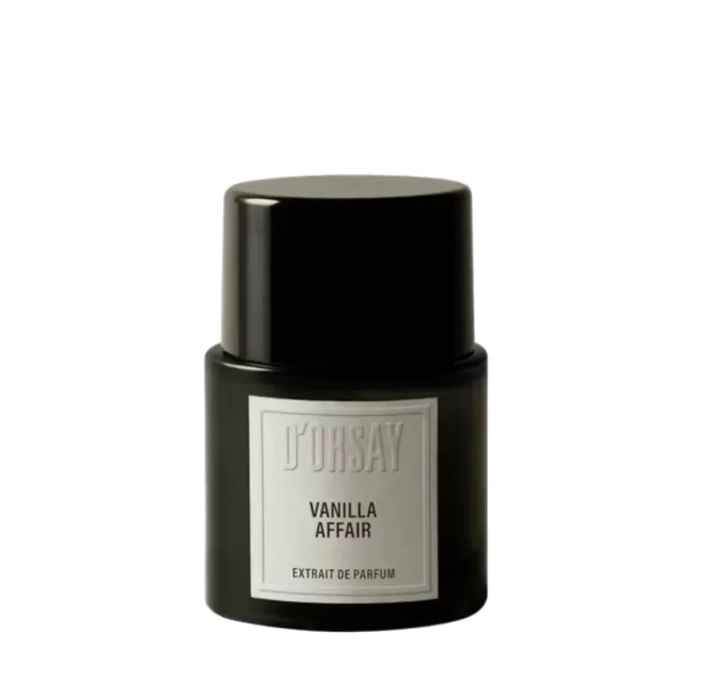 D'Orsay Vanilla Affair Extrait de Parfum bottle on white background