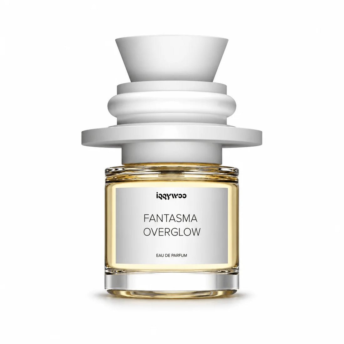 Iggywoo Fantasma Overglow Eau de Parfum bottle on white background